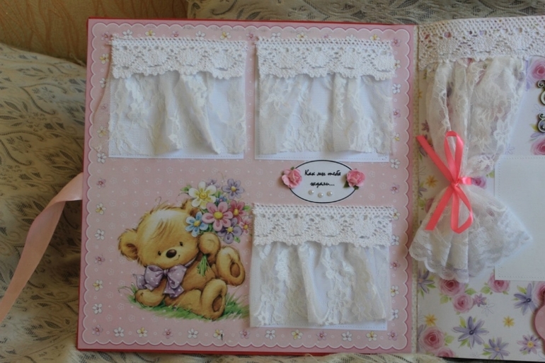 Фотоальбом первого года жизни "Анастасия"