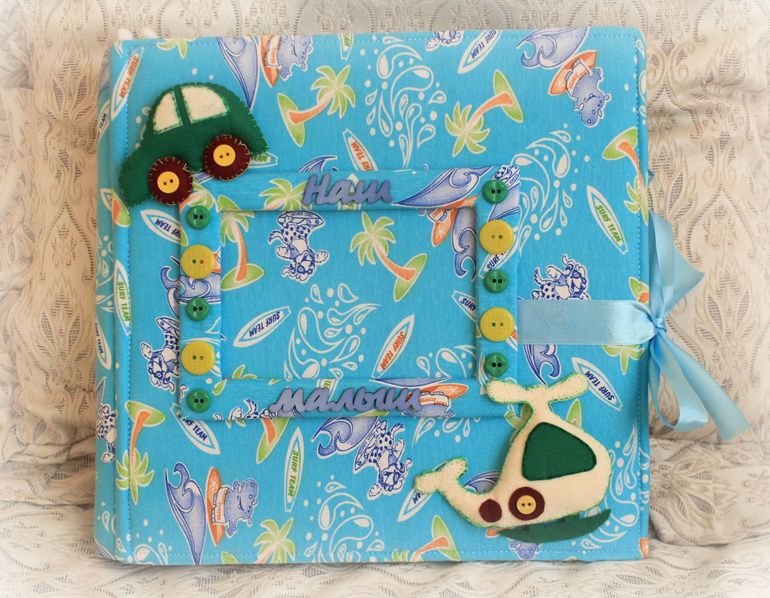 Фотоальбом первого года жизни для мальчика