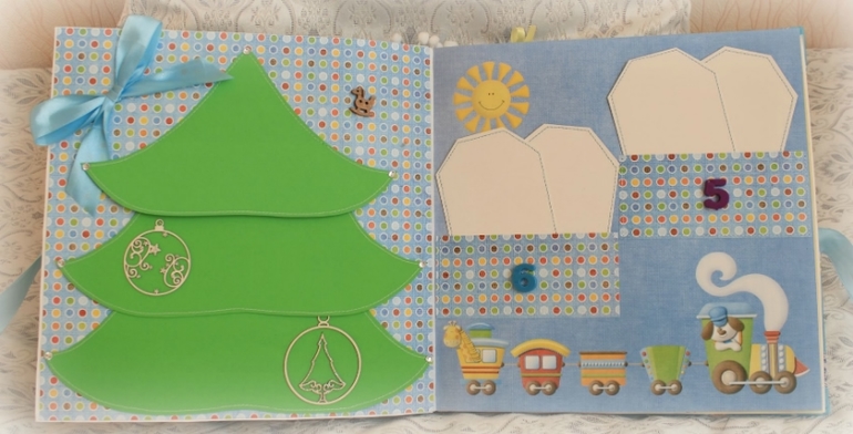 Фотоальбом первого года жизни для мальчика