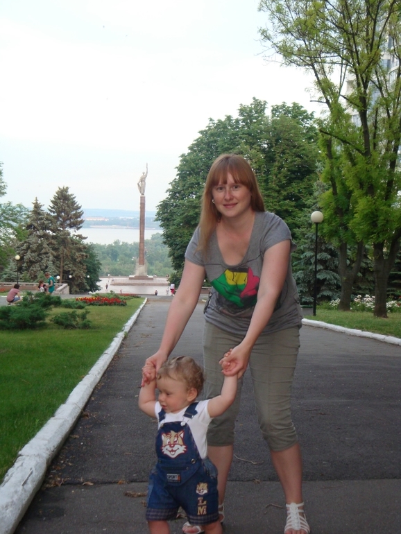 Вечерняя прогулка по аллее Славы