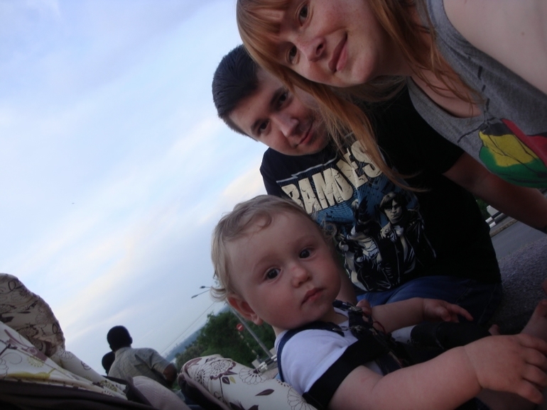 Вечерняя прогулка по аллее Славы