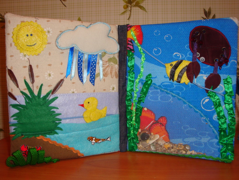 Развивающая книга (много фото)