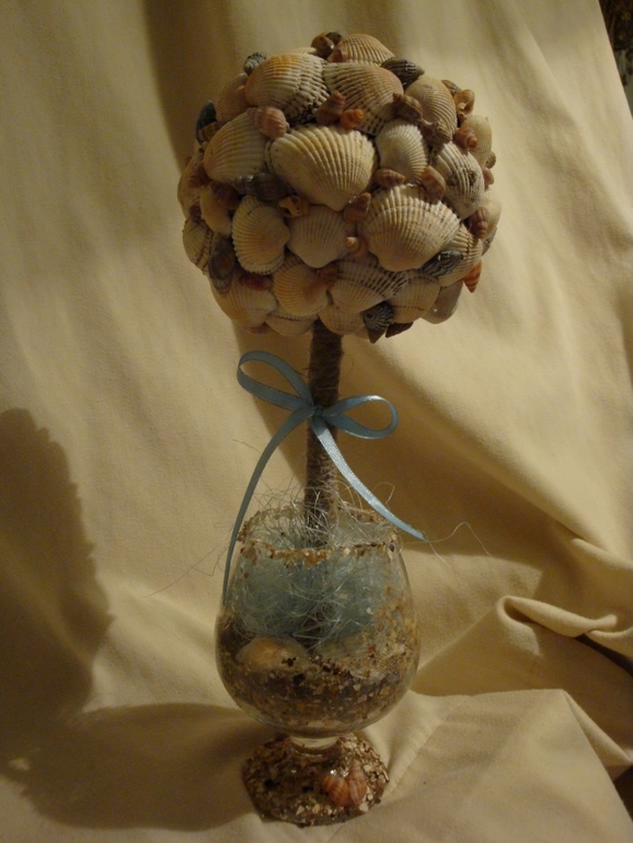 Морское настроение - топиарии и рамочка для фото