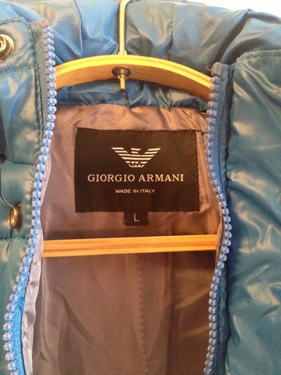 Armani, Куртка, синтепон, 105 см, 2500 руб
