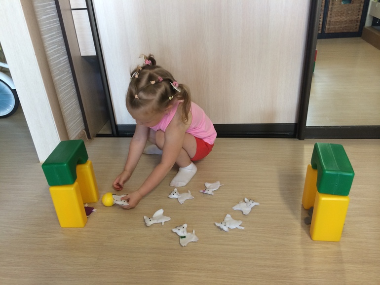 "Волк и семеро козлят" с проектом "Читаем и играем"