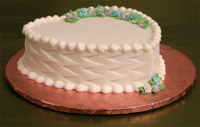 Мк идея по украшению боков торта