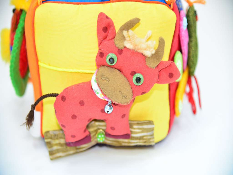 Развивающий кубик 15*15 см