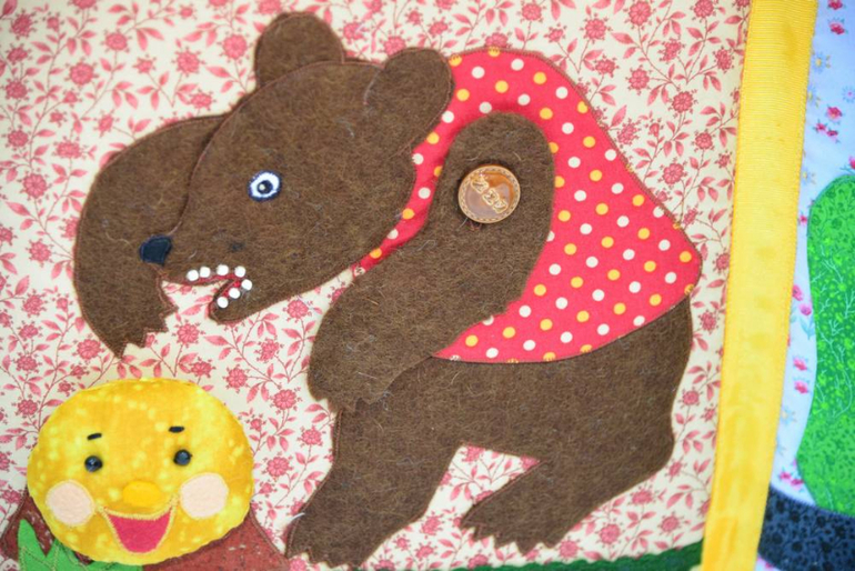 Развивающая книжка КОЛОБОК ( 3 )