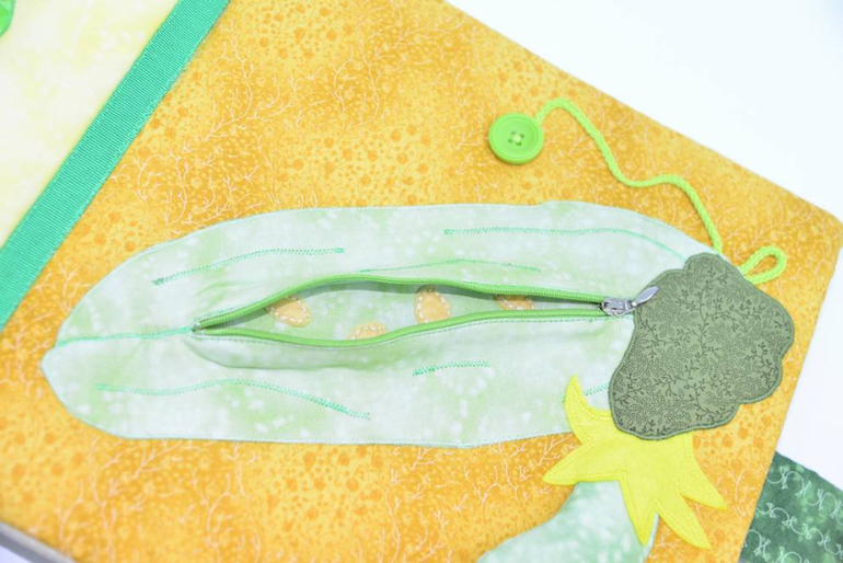 Развивающая книжка ОВОЩИ