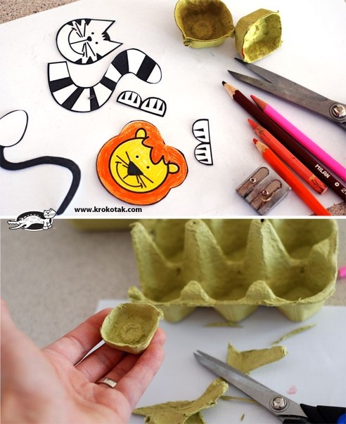 Веселые зверята (+раздача материала)