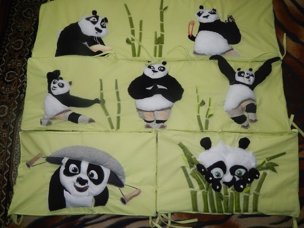 борта для детских кроваток ручной работы!!!