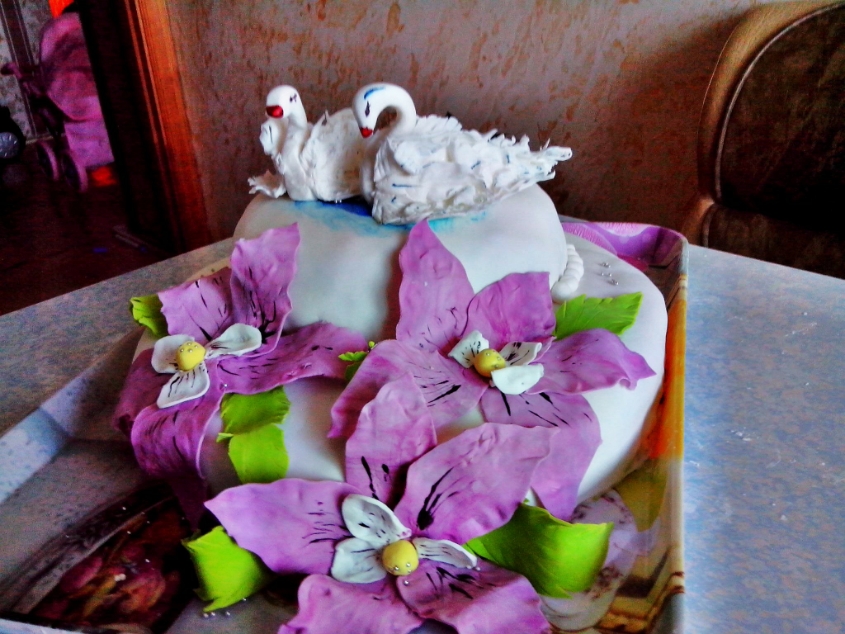 свадебный тортик