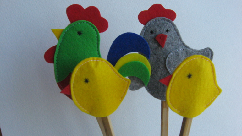 Куриная семейка.