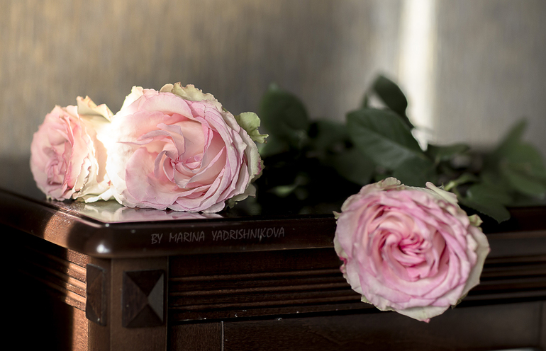 Таня, Саша, Денис и малышка Лерочка