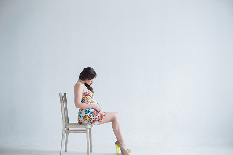 Мой первый беременный фотосет