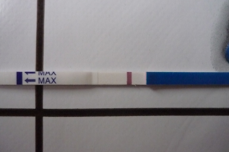 Видно ли что-то на тесте?