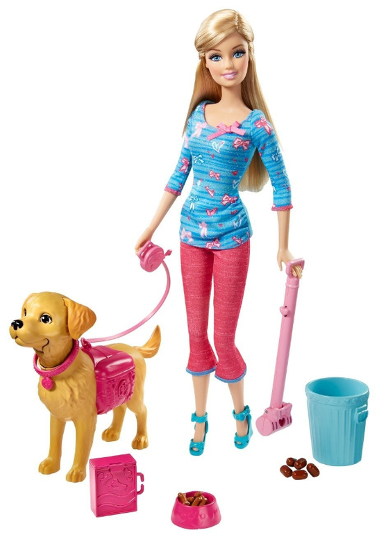 Набор "Барби выгуливает собаку" серия Семья Barbie (Барби) 1735 руб.