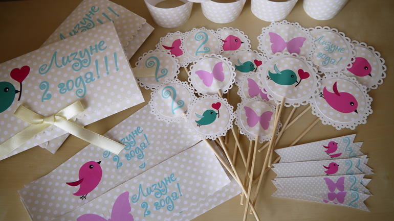 Декор дня рождения