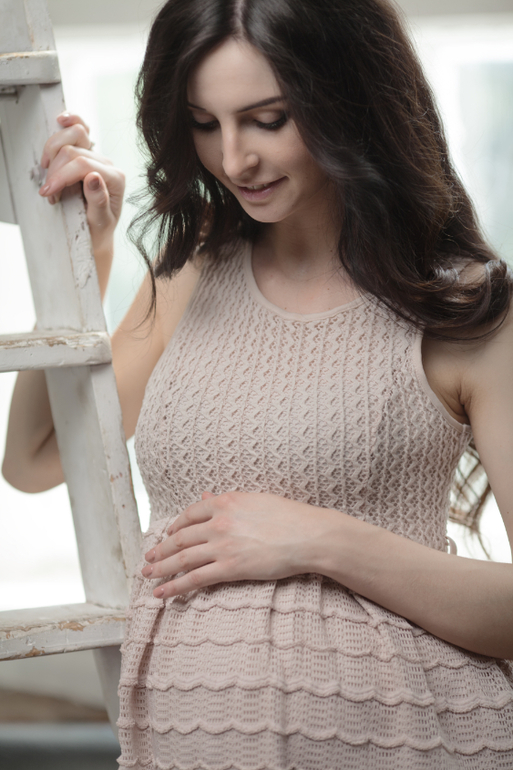 Съемка для очень красивой будущей мамы