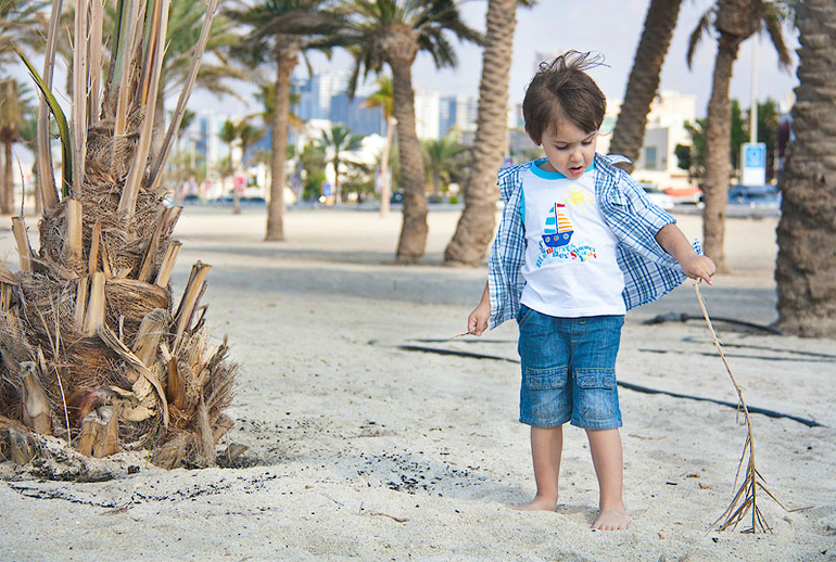 Шарджа. Пляж.