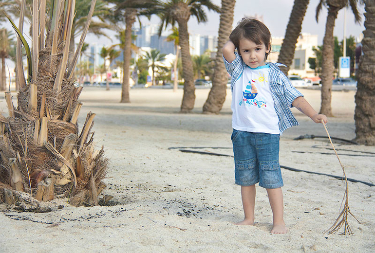 Шарджа. Пляж.