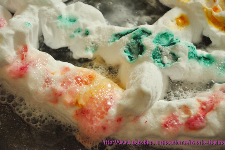 Пенное яйцо. Опытный четверг №1