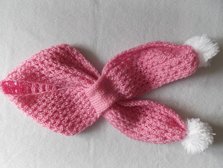 Шапочка "Розовая нежность"