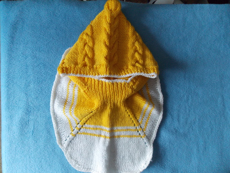 Шапочка - шлем.