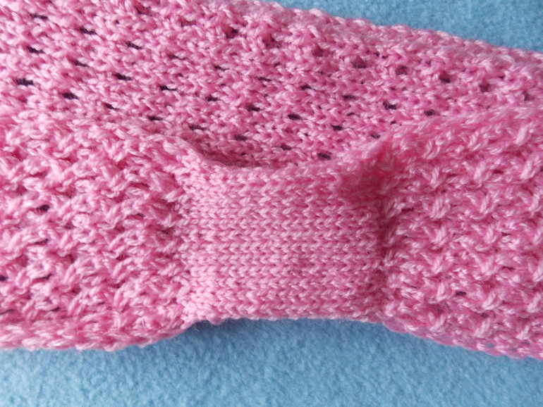 Шапочка "Розовая нежность"