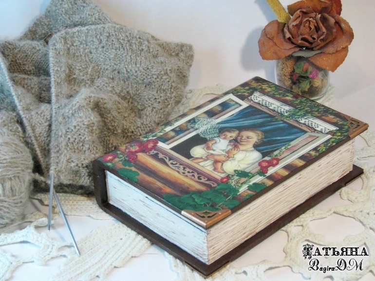 Шкатулка-книжка