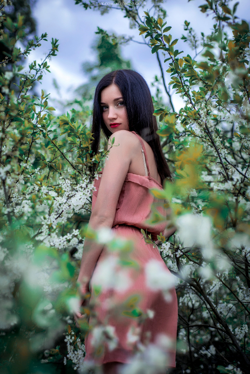 Цветочная фотосессия. Юлия.