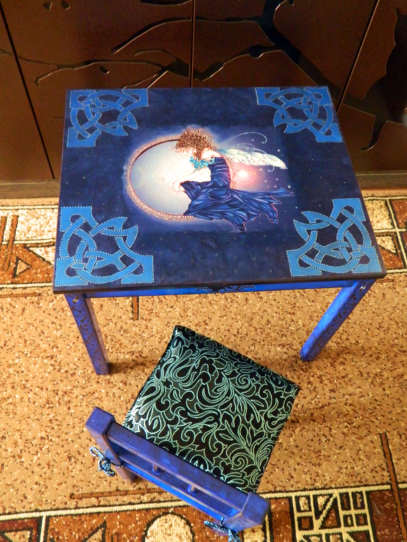 Стол и стул "Ночная фея"