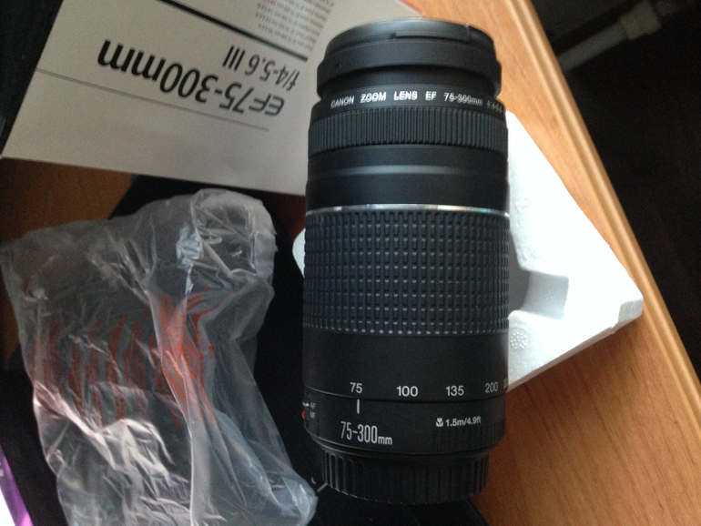 Продам объектив Canon ,новый ни разу не использовался!