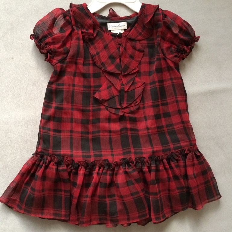 платье Ralph Lauren 9 мес.  1800 руб.
