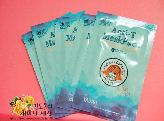Свотчи YADAH Anti-T Mask - маска для проблемной кожи
