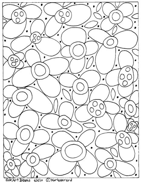 Наивная живопись Карлы Жерар