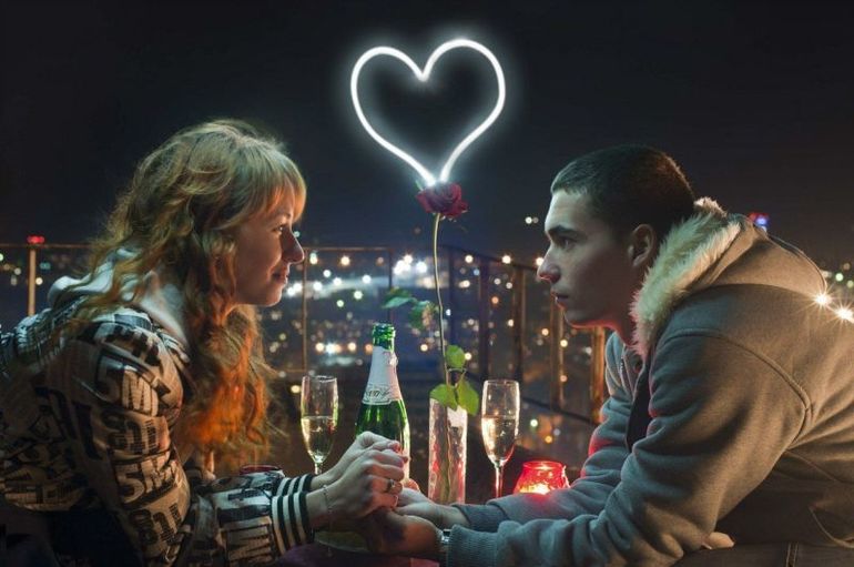 Романтика на крыше