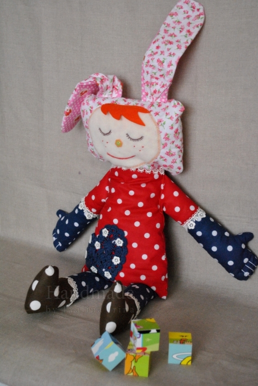 Сплюшка-Заюшка дочурке ко дню Св. Валентина