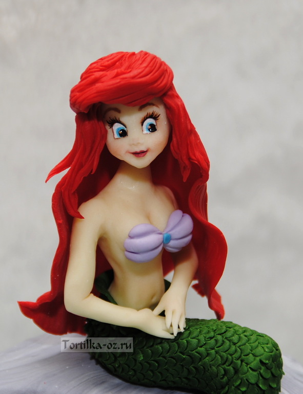 Торт с Русалочкой