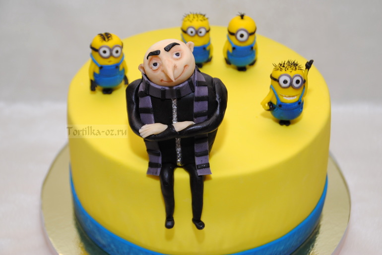 Торт с Миньёнами