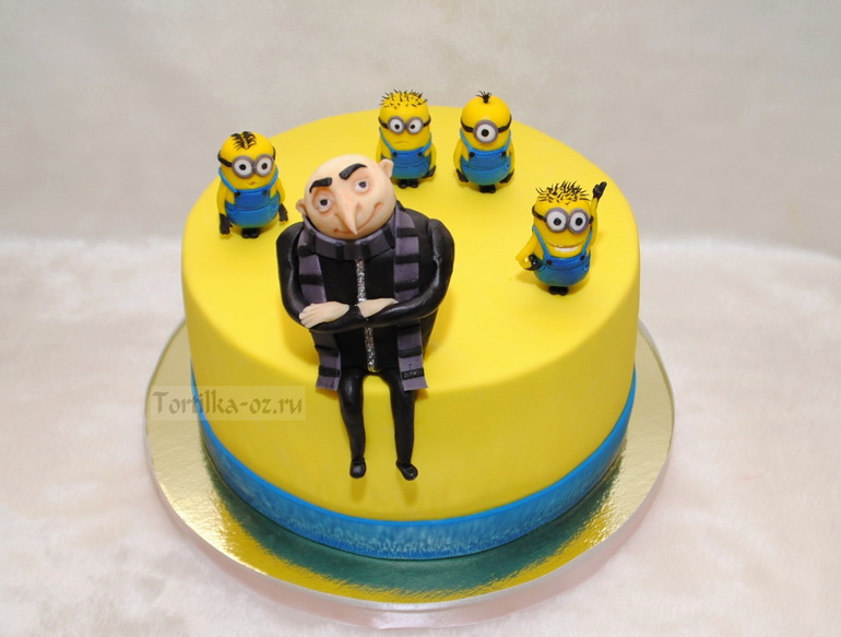 Торт с Миньёнами