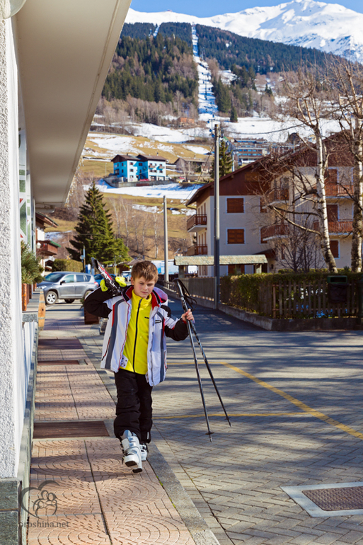 Сборы горнолыжной школы "Кант" или один день В Бормио