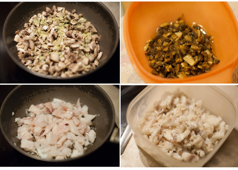 Пирожки с рыбой по-польски