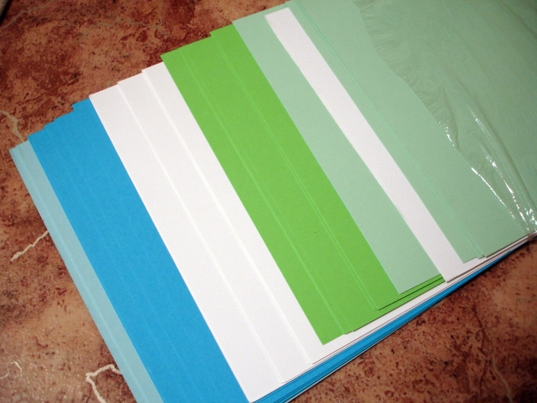 Мой бело-голубой конверт