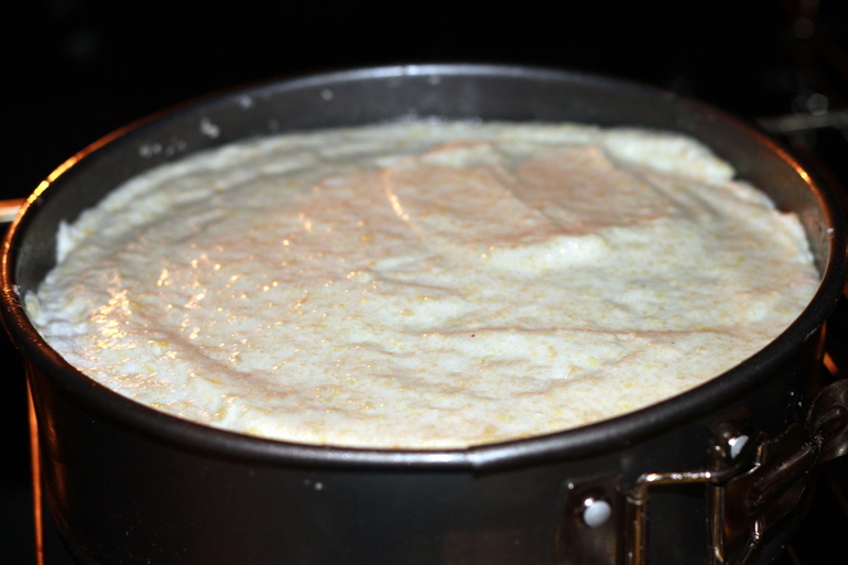 Лимонно-миндальный торт