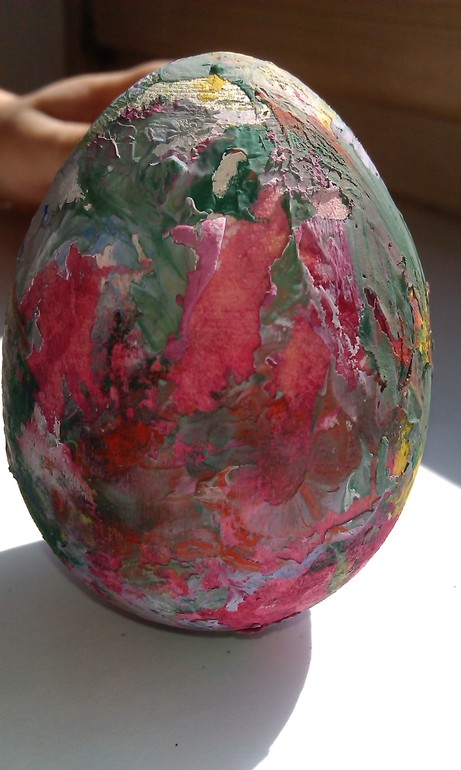 Пасхальная раскраска Егора))