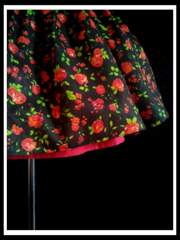 "Цветочное Дэ Жавю" платье хлопок.