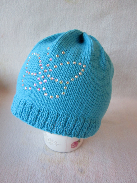 Шапочка с бабочкой)