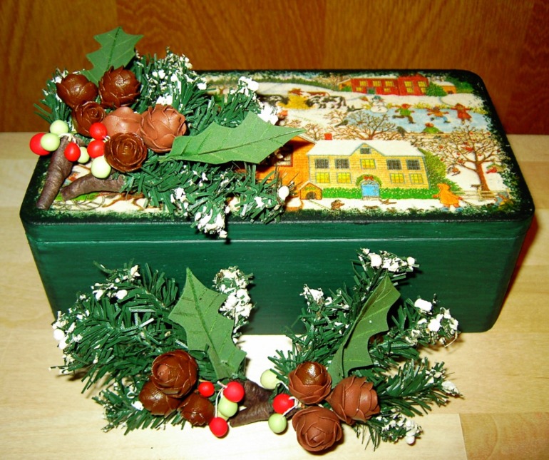 Новогоднее настроение захватило с головой)