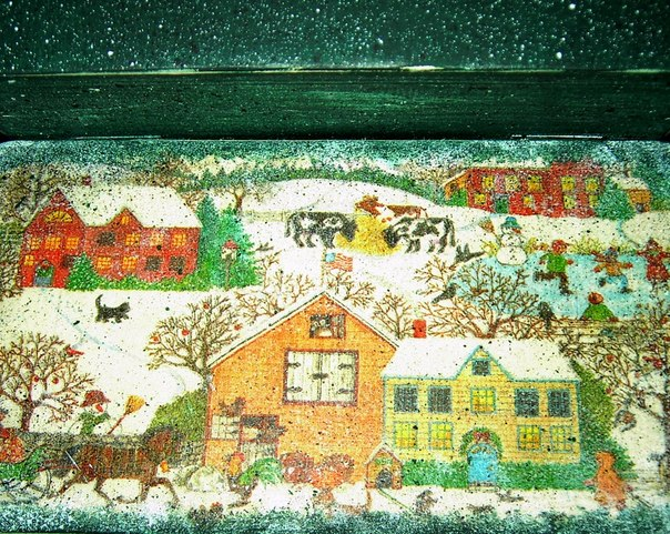 Новогоднее настроение захватило с головой)